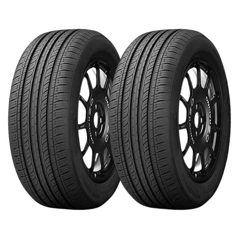 لاستیک خودرو ترازانو مدل t 118 سایز 15 _60 _195   2 حلقه